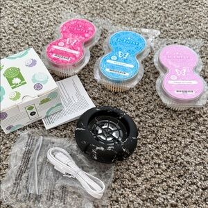 Scentsy Black Marble Wireless Charger